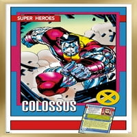 Marvel Trading Cards - Colossus Wall Poster, 14.725 22.375 рамка