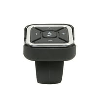 DOMQGA Media Button Безжичен звуков адаптер Превключвател на волана Дистанционен контролер Приемник за автомобил с мотоциклет, приемник на волана Дистанционно контролер,