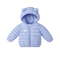 Godderr Toddler Baby Baby Winter Down Jacket с качулка памучни палта момчета момичета деца сгъстяват топло зимно палто връхни дрехи за 9m-5y