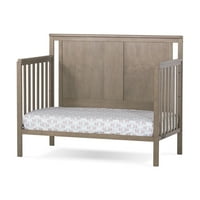Завинаги еклектична Quincy 4-in-Convertable Crib, Dusty Heather Brown
