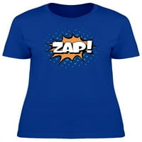 Икона поп арт комикс мехурчета Zap тениска жени -Маг от Shutterstock, женски X-голям