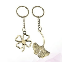 Leaf Clover Keychain Creative Key Ring Stylis