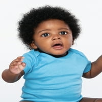 Малка Звезда Органично Бебе Момче Боди С Къс Ръкав, Размер Новородено-Месеци