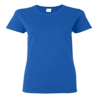 - Женска тениска с къс ръкав - Куинс за подарък за рожден ден се раждат през август