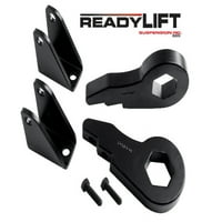 SUSPENTION READYLIFT 00- GM CHEVY 1500HD 2.5IN Коварен торсионен ключ FR Lvling Kit Побира се: 2001- Chevrolet Silverado, 2001- GMC Sierra