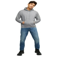 Ханес мъжки и големи мъжки Екосмарт Полар пуловер качулка, размери с-5КСЛ