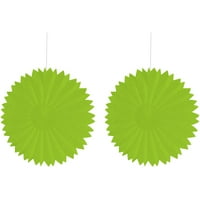 Зелени Тъкани Вентилатори, 2-Пакет