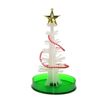 Virmaxy Sales Коледно дърво ще отвори Decoration Decoration Paper Decoration Красива Коледа 15мл бяло