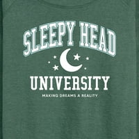 Незабавно съобщение - Университет Sleepy Head - Лекият френски френски пуловер на Тери