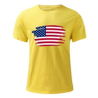 Мъжки спортни ризи ежедневни летни 3д дигитален печат фитнес шорти ръкави тениски блузи клирънс