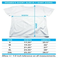 BSG - Galactica значка - риза за къси ръкави за жени - средна