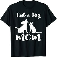 Риза за котка и куче мама домашни любимци на животни Любител кученце за жени тениска