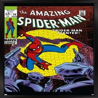 Marvel Comics - Amazing Spider -Man # Wall Poster, 22.375 34 Framed