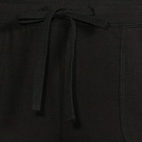 Реален размер Дамски Френски Хавлиени плат панталони с джобове