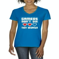 Arti - Кратка ръкав с тениска с тениска с жени, до женски размер 3XL - геймърите Respawn