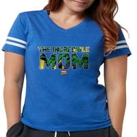 Cafepress - Hulk Mom - Женска футболна риза