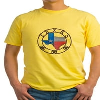 Кафепрес-Тексас ковано желязо плевня Арт тениска-лека тениска-КП
