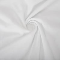 Tdoqot ризи за жени модерни летни- небрежни v-nect къси ръкави блузи секси солиден цвят папий вратовръзка женски върхове бял размер 3xl