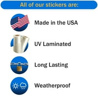 Vermont Euro Oval Sticker Decal - самозалепващ винил - устойчив на атмосферни влияния - направен в САЩ - VT