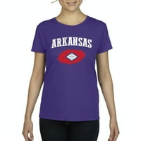 Нормално е скучно - къса ръкав за тениска за жени, до жените с размер 3XL - Арканзас