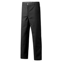 Мъже ежедневни панталони ежедневно ежедневни панталони панталони твърд цвят пълна дължина панталон тънък джобен цип муха панталон работна модна панталона