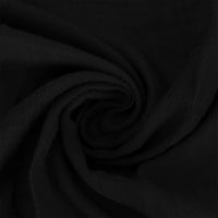 Дамски ежедневни отворени предни жилетки с късо ръкав лек падане драпиран кардиган плюс размер жилетка ежедневни леки леки якета солиден цвят черен 5xl