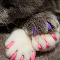 Талуоси домашни котки коте грижа против надраскване нокти лапи нокът капак протектор