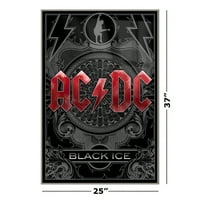 AC DC - Музикален плакат в рамка
