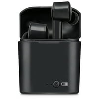 Ilive Bluetooth уши, истинска безжична връзка с калъф за зареждане, черно, IAEBT300
