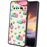 Съвместим с Samsung Galaxy S10+ плюс калъф за телефони, бонбони за силикон, защитен за тийнейджърка момче за момче за Samsung Galaxy S10+ Plus