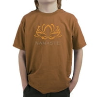 Тениска на поп арт момче -арт - Namaste