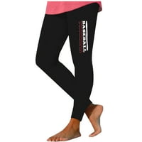 панталони за йога Oieyuz за жени класически високи еластични гамаши стилни отпечатани тренировъчни панталони