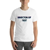Tri Color Директор на тест с памучна тениска с къс ръкав от неопределени подаръци