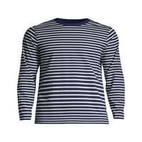 Lands's End Men's Tall дълъг ръкав Supima Tee