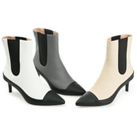 Колекция Journee Дамски Eleece Tru Comfort Foam Pull на Stiletto Booties