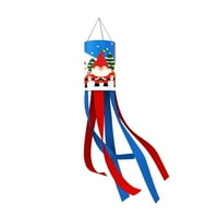 Хейхейъп Коледа Аеродинамичен Тунел Флаг Двор Градина Открит Декорация Вятър Звънец Вятър Чанта Висящи Флаг Висящи Великденска Купа
