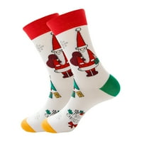Мъжки производителност памучна подложка спортни развлекателни чорапи Коледни модели чорапи за мъже a