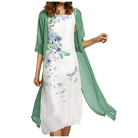 Летни рокли за жени, лятна бохемска флорална рокля, разхлабена тениска танк плаж Sundress