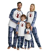 Съответстващи семейни коледни ваканционни пижами комплекти коледни пижами за семейни коледни pjs съвпадащи комплекти пижами две части комплект мама xl