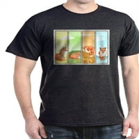 Cafepress - Сезон на тъмната тениска на лисиците - памучна тениска