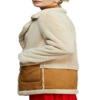 Дамско реверсивно велурено палто от Баджли Мишка