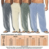 Авамо мъже по теглене ежедневно пижама панталони панталони дами ивици свободни годни нощи панталони зимни торбисти разхлабени еластични панталони на талията шез?