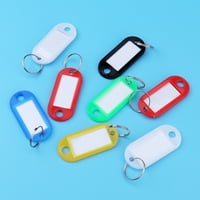 Пластмасов ключ FOBS Багаж Идентификационен етикет етикети с ключови пръстени