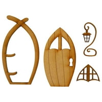 Хиригин градина орнамент врата прозорци дървени художествени съдове Декоративна фигура