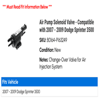 Соленоиден клапан на въздушната помпа - съвместим с - Dodge Sprinter 2008