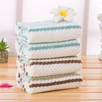Комплект кърпи за ръце от раирана шарка памук мека абсорбираща кърпа за баня