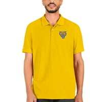 Мъжки Antigua Gold Fort Valley State Wildcats Legacy Pique Polo