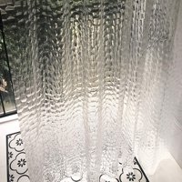 Selbst душ завеси за завеси, прозрачна завеса за душ с куки, 72 x72