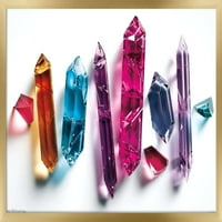 Цветни кристали Стенски плакат, 14.725 22.375