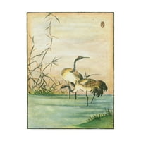 Марка изобразително изкуство ориенталски кранове и Канаваци изкуство от Вижън студио